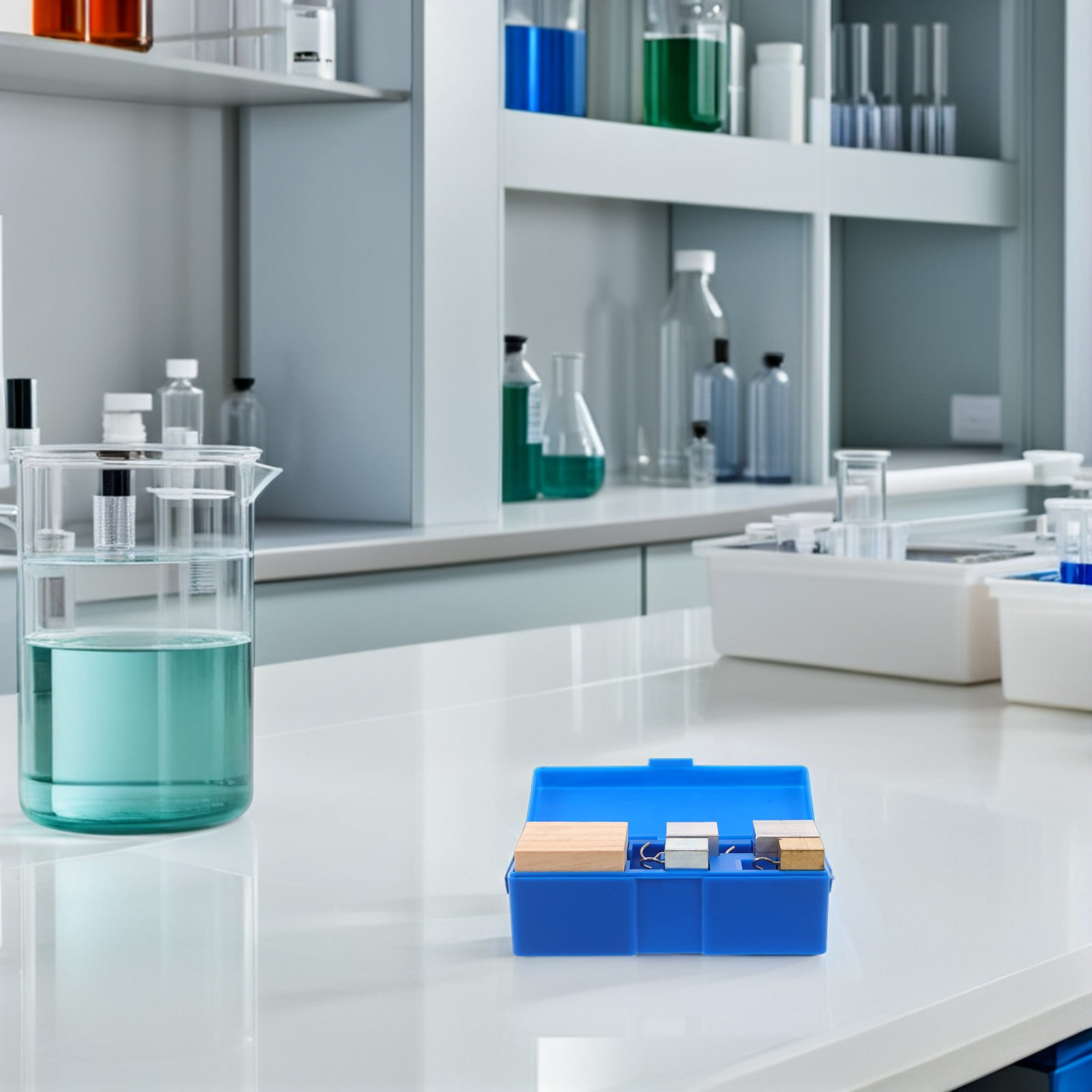 Lab Equipment - 1 conjunto de cubos de densidade