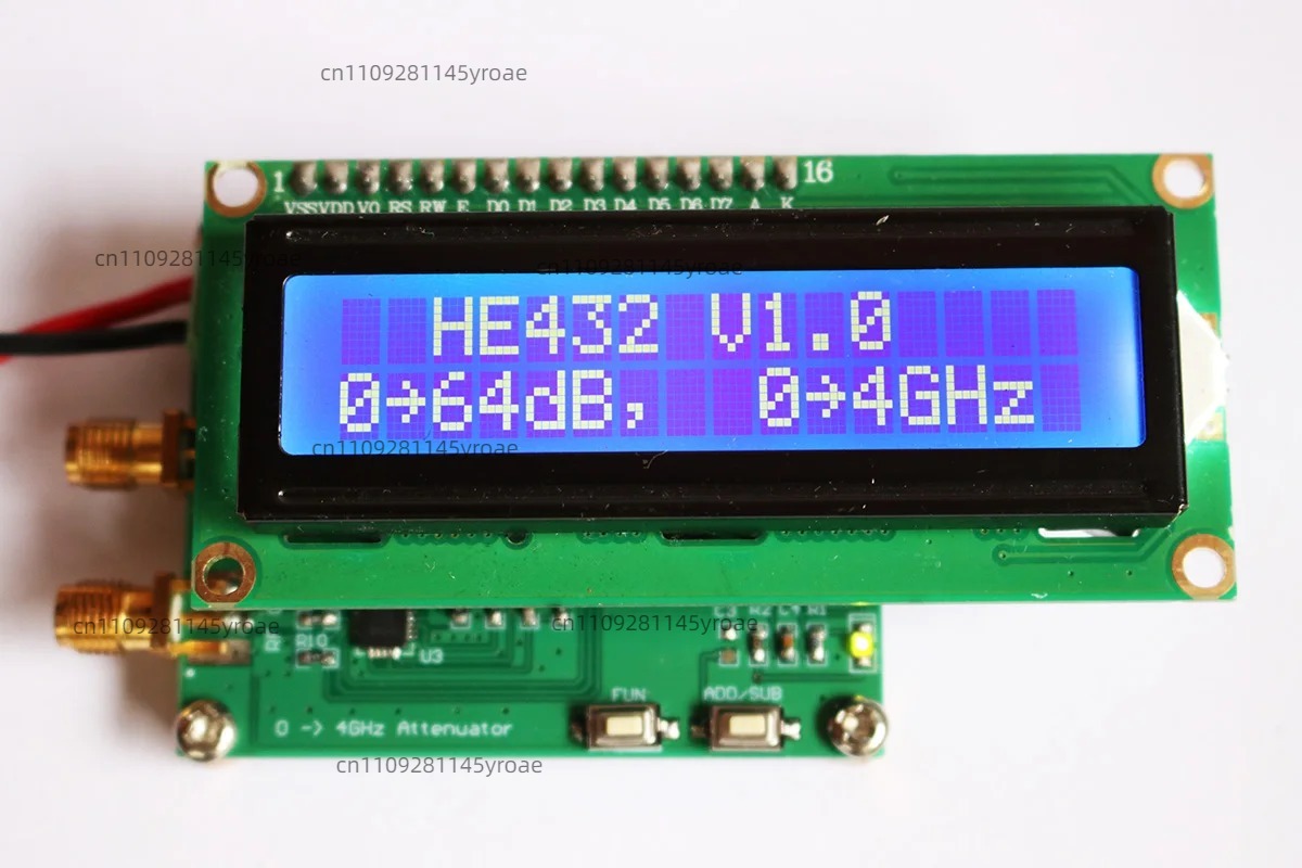 Test Instruments - Atenuador de Sinal RF Digital 0-4GHz