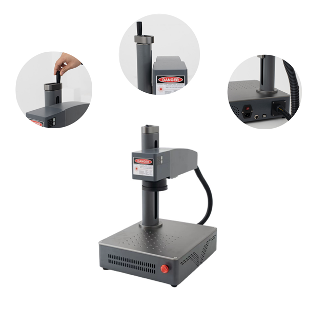 20w/30w/50w portátil mini pequ - Fiber Laser Marking Machine 30W avaliação e preço