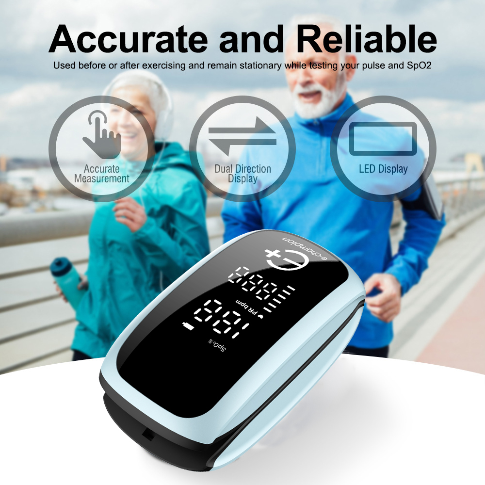 Oxímetro de Pulso Digital com  - Pulse Oximeter Fingertip Rechargeable avaliação e preço