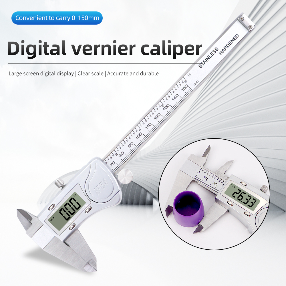 Paquímetro digital de aço inox - Digital Caliper 150Mm Stainless Steel avaliação e preço